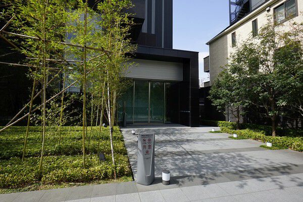 落ち着いた雰囲気のアプローチが住まいへと続きます。		