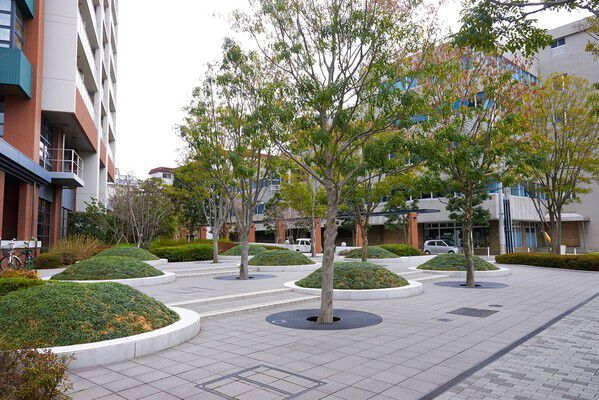 多彩な庭をゆったり配し、歩く愉しみ、眺める美しさを創出します。 多彩な庭をゆったり配し、歩く愉しみ、眺める美しさを創出します。