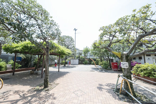 あじさい公園　現地より約50m