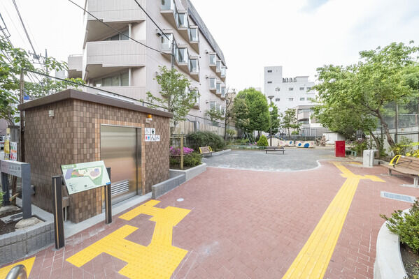 追分公園　現地より約50m