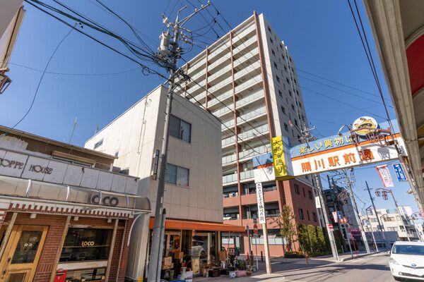 【パークホームズ勝川グランクレア】外観