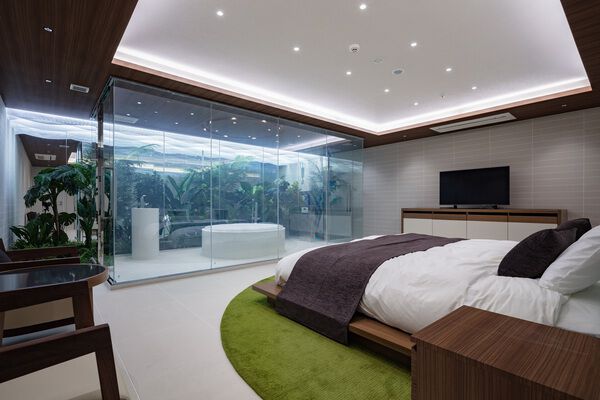 「癒し」をテーマとしたゲストルーム 「癒し」をテーマとしたゲストルーム