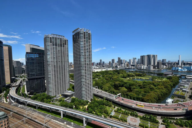 【東京ツインパークス】外観(1,000世帯が住む壮大な外観。) 【東京ツインパークス】外観(1,000世帯が住む壮大な外観。)