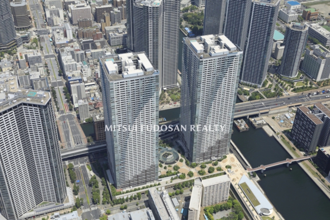 【THE TOKYO TOWERS】空へ帆を掲げるような伸びやかなデザイン。 【THE TOKYO TOWERS】空へ帆を掲げるような伸びやかなデザイン。