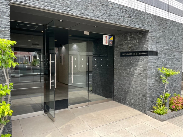 【ステージグランデ大森アジールコート】エントランス 【ステージグランデ大森アジールコート】エントランス
