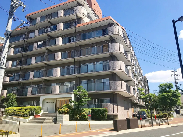 【千里山グランドコーポ】外観 【千里山グランドコーポ】外観