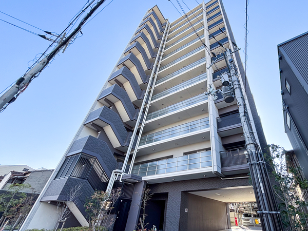 【プレサンスロジェ北田辺】外観