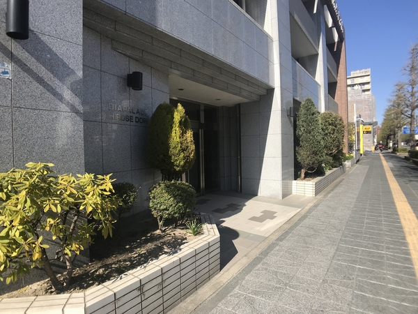 【ダイアパレス広瀬通】エントランスアプローチ