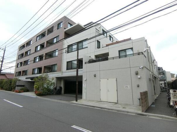 【プレシス等々力緑地グリーンパークス】外観