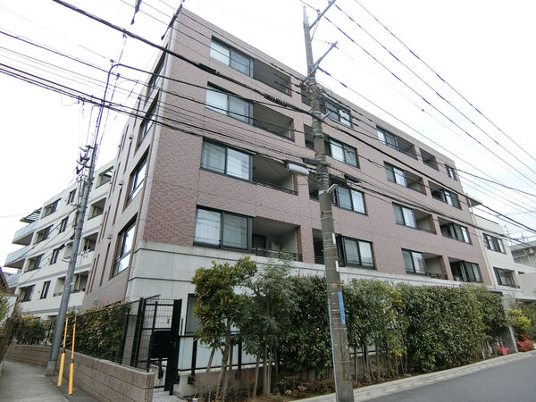 【プレシス等々力緑地グリーンパークス】外観