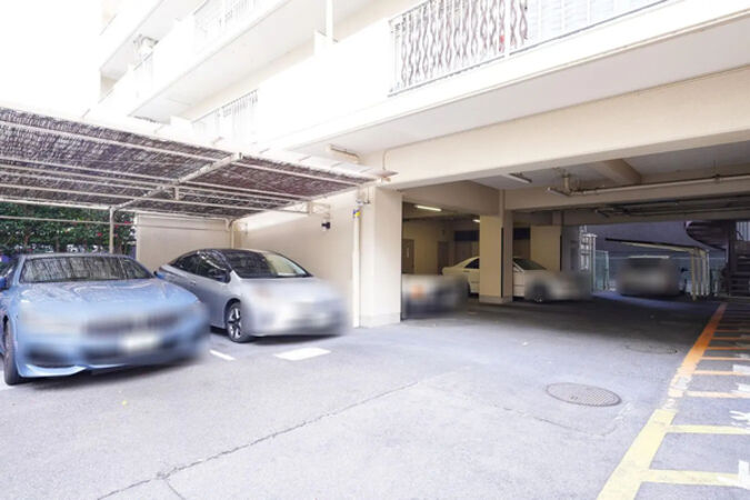 【コープ野村御園】共用部分（駐車場）