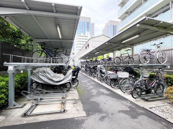 【木場レジデンス】駐輪場