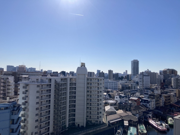 11階からの南西方向の眺望