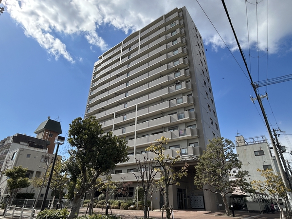 【コスモ鶴見緑地弐番館】外観 【コスモ鶴見緑地弐番館】外観