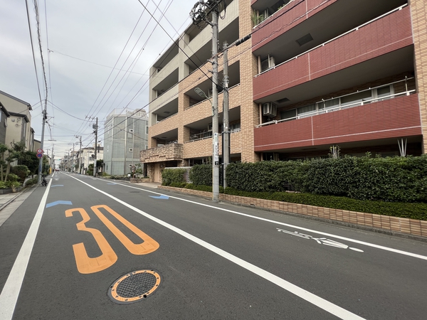 【ランドステージヒルズ南馬込】前面道路