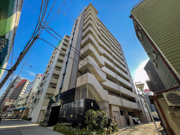 【エスライズ中之島WEST】外観 【エスライズ中之島WEST】外観