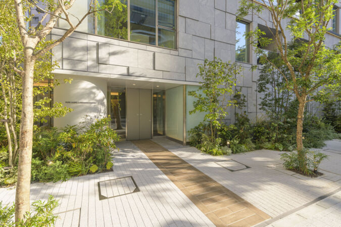 【パークホームズ浜松町】エントランスアプローチ 【パークホームズ浜松町】エントランスアプローチ