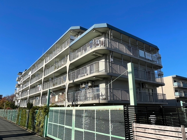 【鶴見スカイハイツA棟】外観 【鶴見スカイハイツA棟】外観