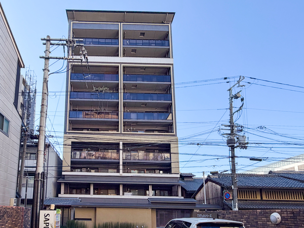 【グラン・リソシエ京都四条】外観
