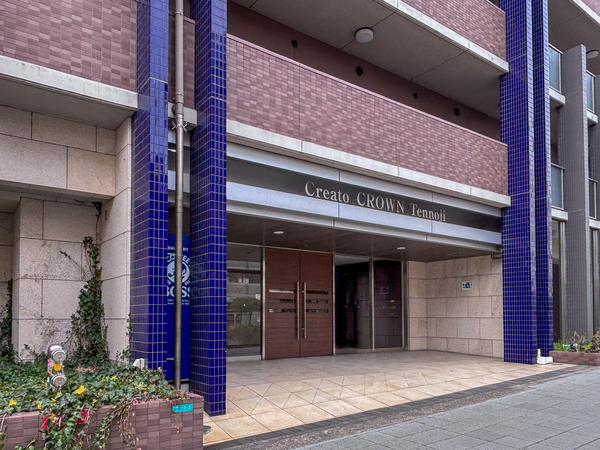 【クレアートクラウン天王寺】エントランス 【クレアートクラウン天王寺】エントランス