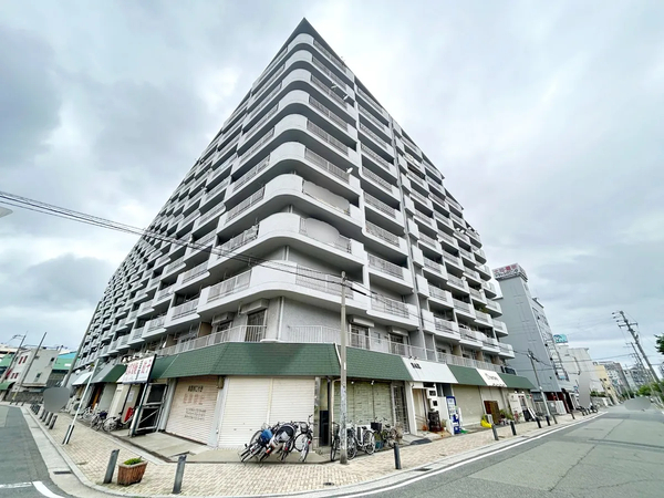 【ターミナルマンション朝日プラザ堺】外観