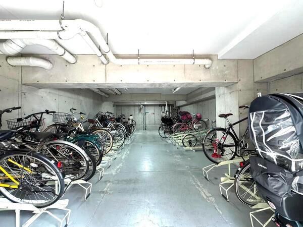 【ル・グランデ新大阪北】共用部分（駐輪場）