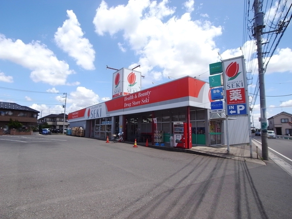 ドラッグストアセキ白岡店　約300m