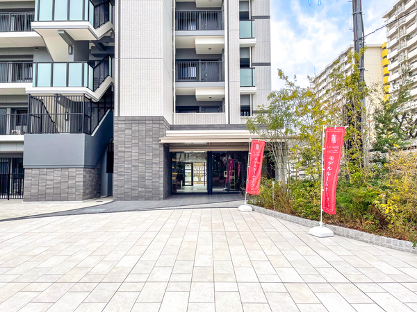 【レ・ジェイド南港HANA-TERRACE】エントランス 【レ・ジェイド南港HANA-TERRACE】エントランス