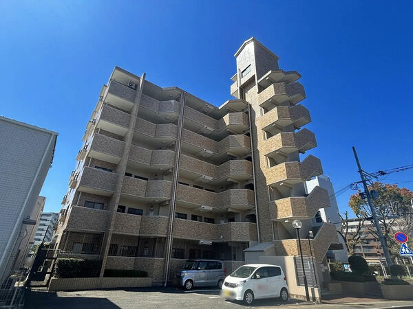 【下大利パークマンション】外観 【下大利パークマンション】外観