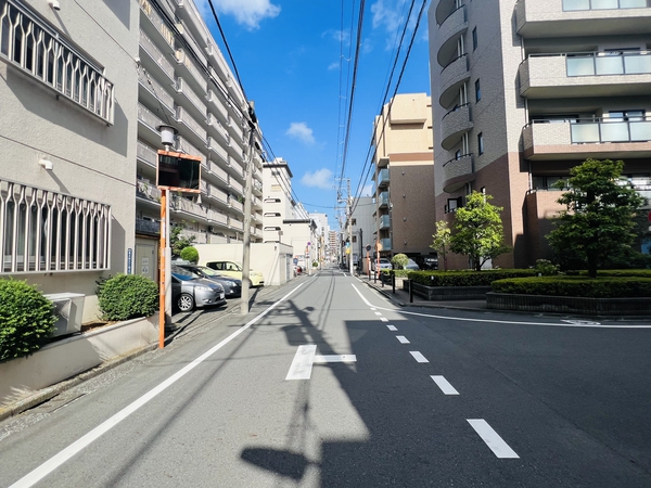 【ハイツベルグ大森】前面道路