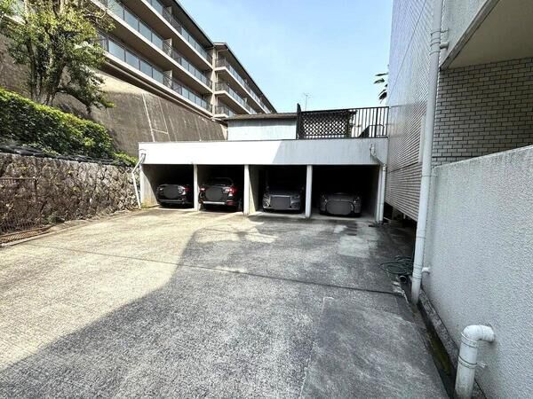 【エスポア東山Ⅱ】共用部分(駐車場)1 【エスポア東山Ⅱ】共用部分(駐車場)1