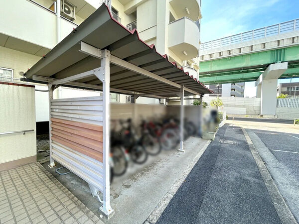 【山王住宅】駐輪場