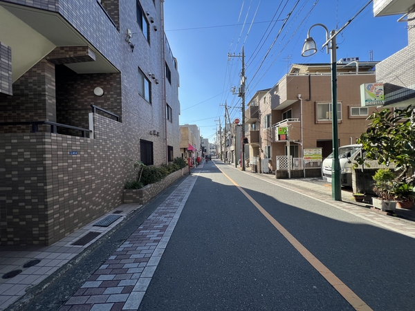 【ブリリアンス山王】前面道路