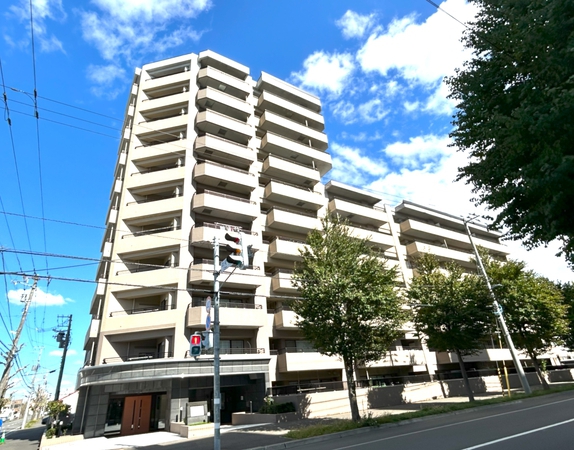 【クリーンリバーフィネス東札幌】外観 【クリーンリバーフィネス東札幌】外観