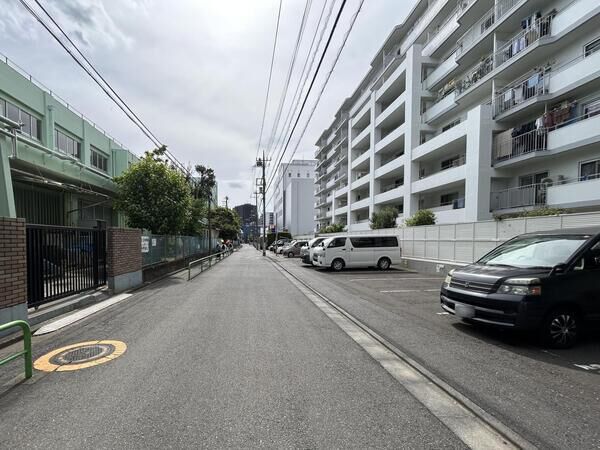 【江古田パークマンション】前面道路 【江古田パークマンション】前面道路