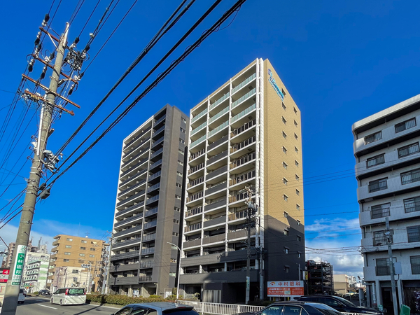 【プレサンスロジェ庄内通】外観 【プレサンスロジェ庄内通】外観