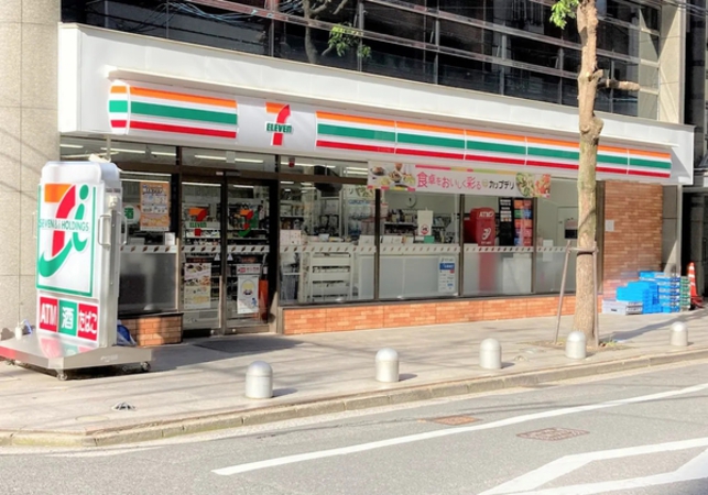 ＜セブンイレブン広島中町店＞徒歩２分（約１１０メートル）
