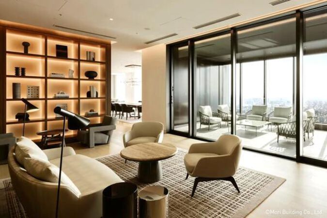 【麻布台ヒルズレジデンスB】共用部分 ラウンジ 【麻布台ヒルズレジデンスB】共用部分 ラウンジ