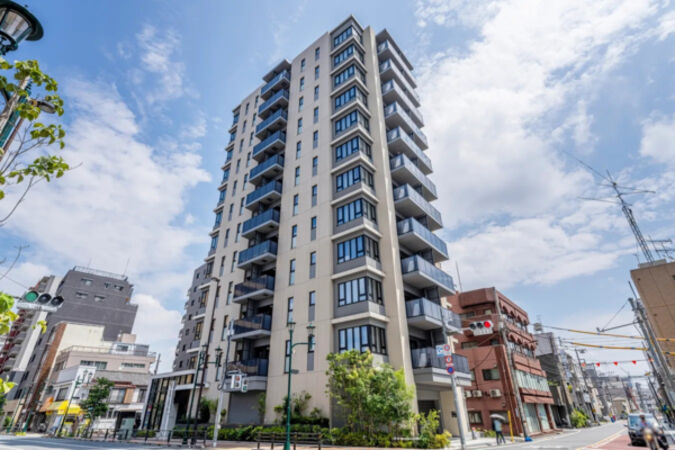 【アルファグランデ日暮里】外観 【アルファグランデ日暮里】外観