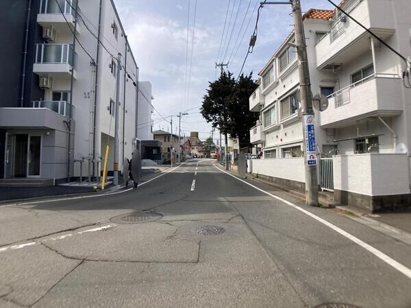【チサンマンション広瀬川】前面道路