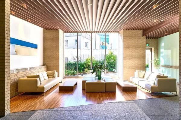 【プラウドタワー千代田富士見レジデンス】エントランス1(ロビー) 【プラウドタワー千代田富士見レジデンス】エントランス1(ロビー)