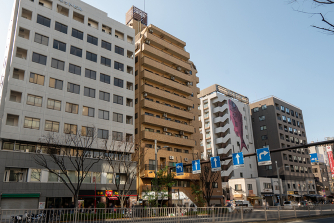 【ライオンズマンション東銀座】外観写真