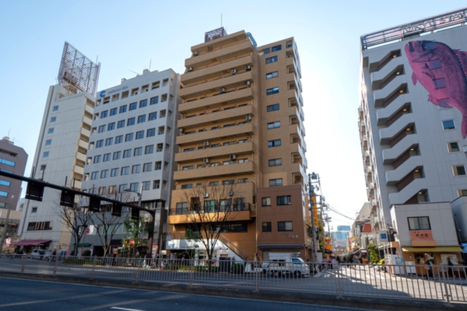 【ライオンズマンション東銀座】外観写真