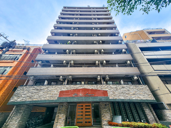 【ガラステージ麻布十番】外観