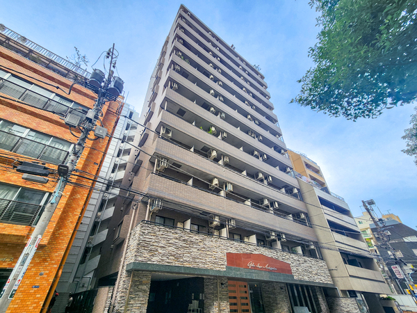 【ガラステージ麻布十番】外観