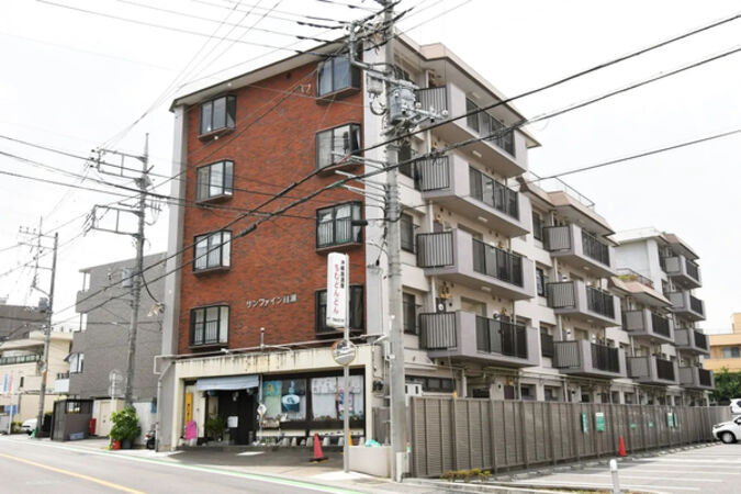 【サンファイン鶴瀬】外観