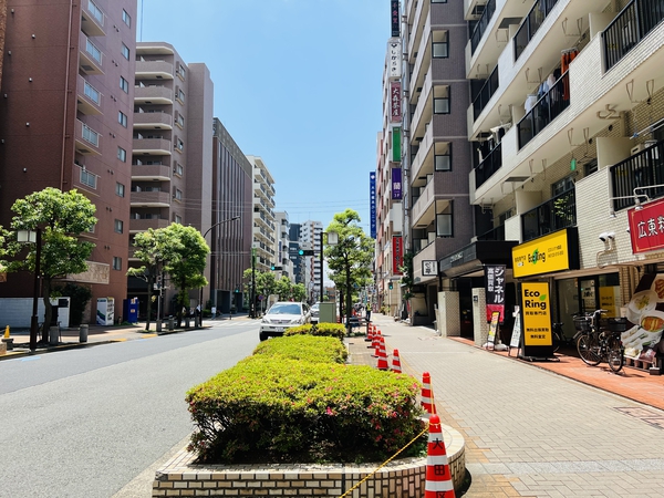 【エンゼルハイム大森】前面道路