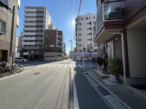 【寿マンション】前面道路