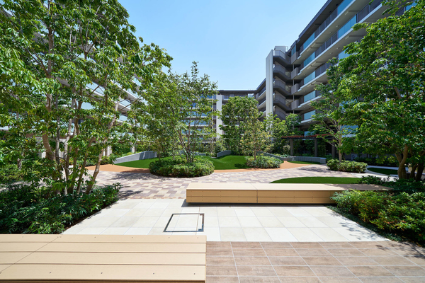 【CENTRAL AIR CITY RESIDENCE Ⅰ】中庭