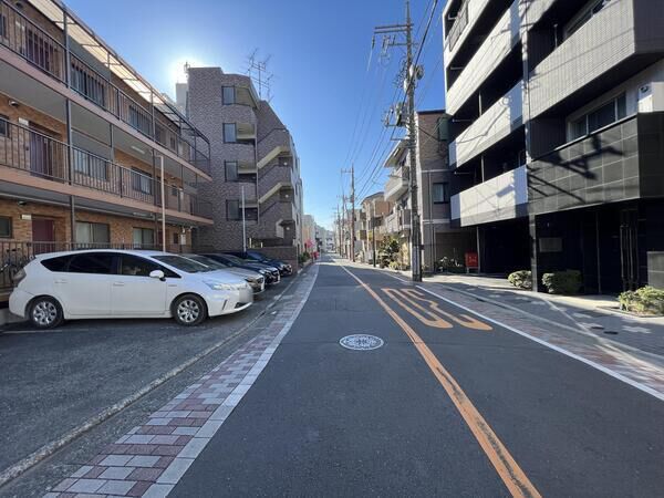 【アンジュ荻野】前面道路